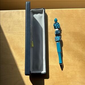 Functional Turquoise Ceramic Pen holder